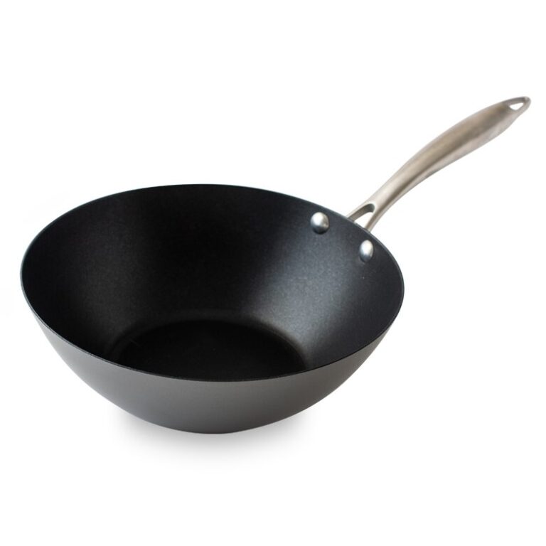 10 Inch Spun Carbon Steel Wok